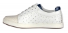 white leather sneaker